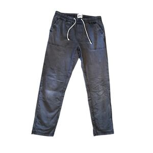 Pact Mens Pants Charcoal Gray Size M